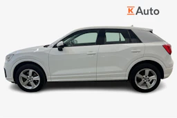 Valkoinen Audi Q2 2018 kuva 7.