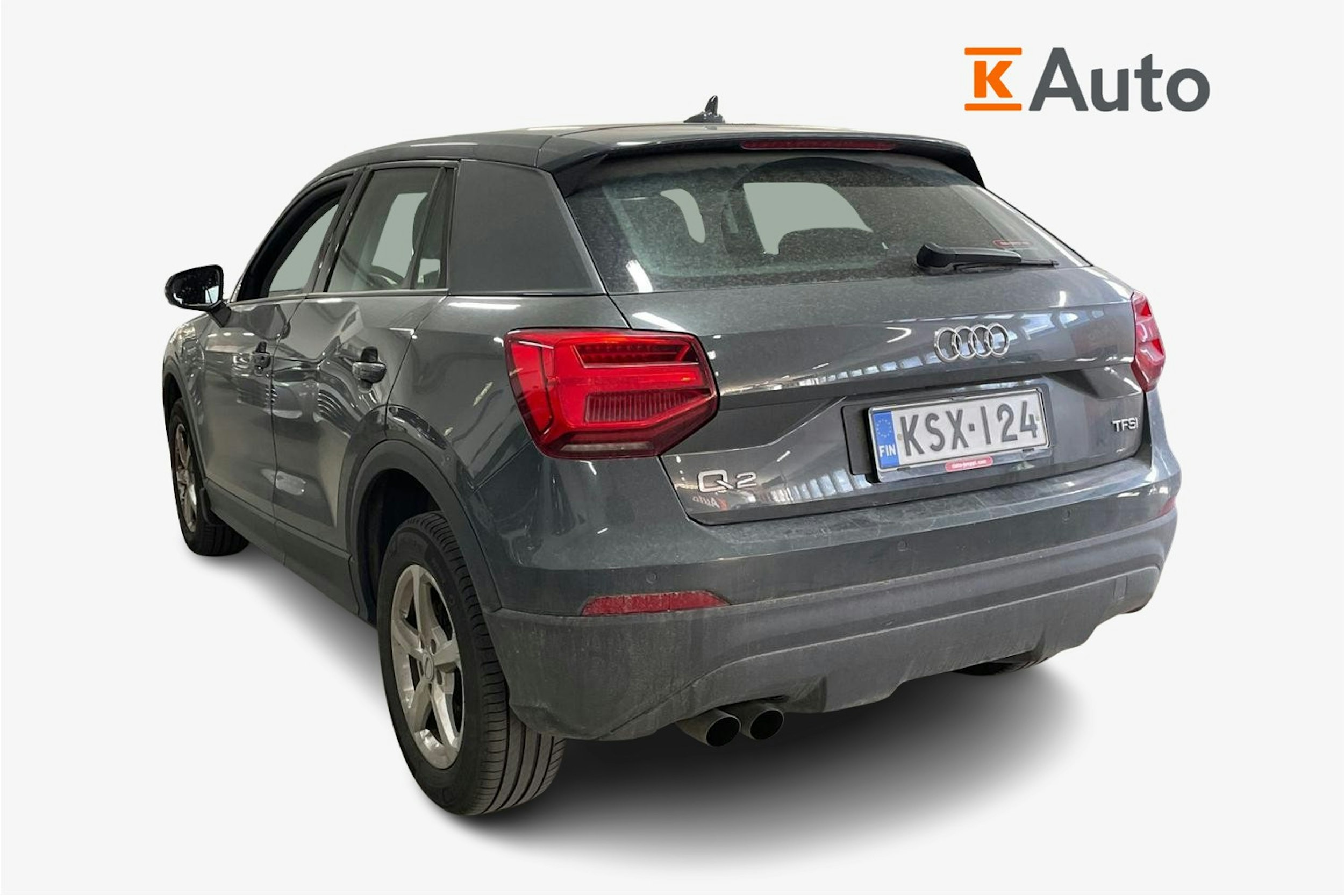 Harmaa Audi Q2 2018 kuva 2.