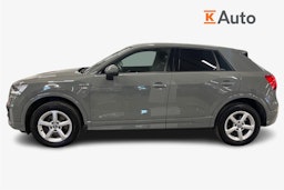 Harmaa Audi Q2 2018 kuva 6.
