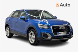 Sininen Audi Q2 2018 kuva 1.