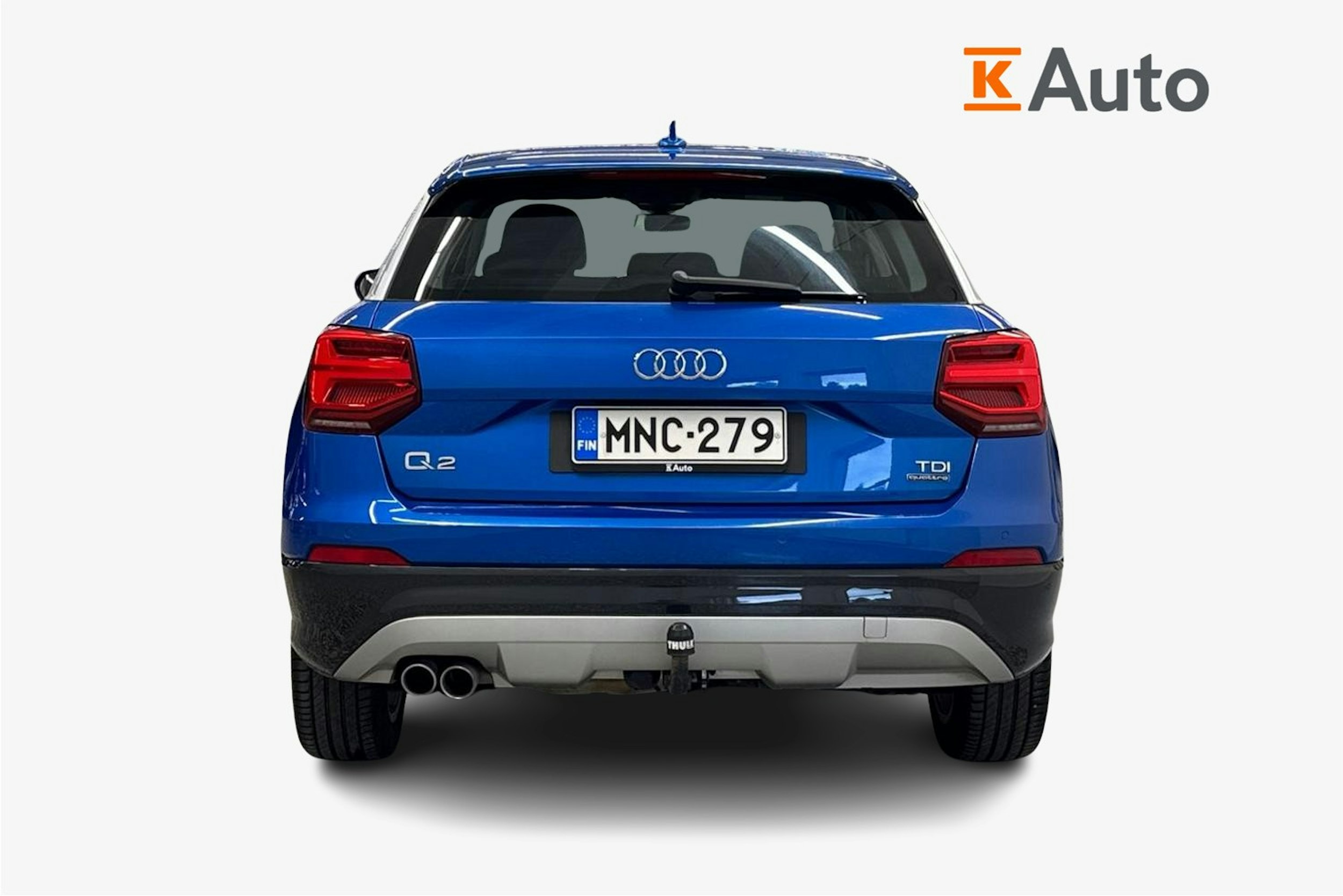 Sininen Audi Q2 2018 kuva 3.