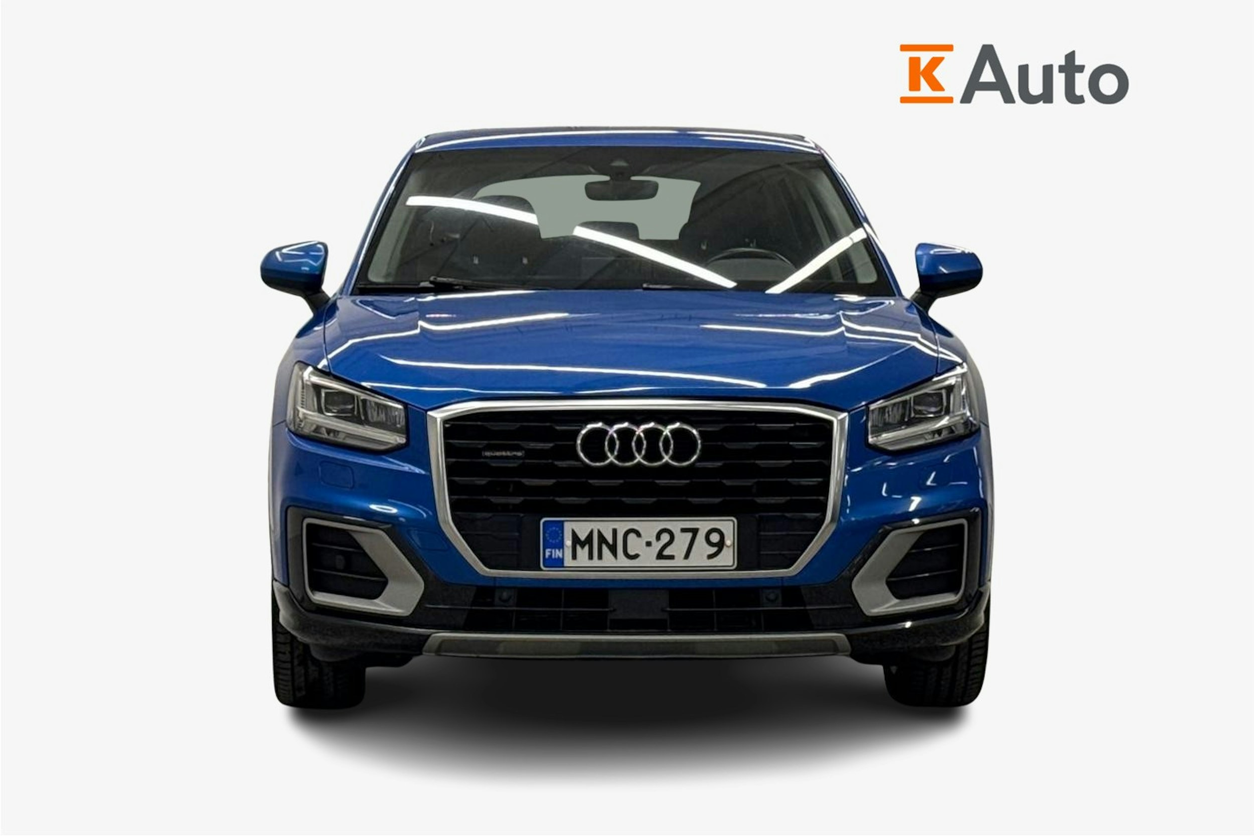 Sininen Audi Q2 2018 kuva 5.