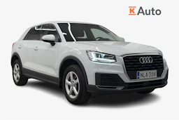 valkoinen Audi Q2 2018 kuva 1.