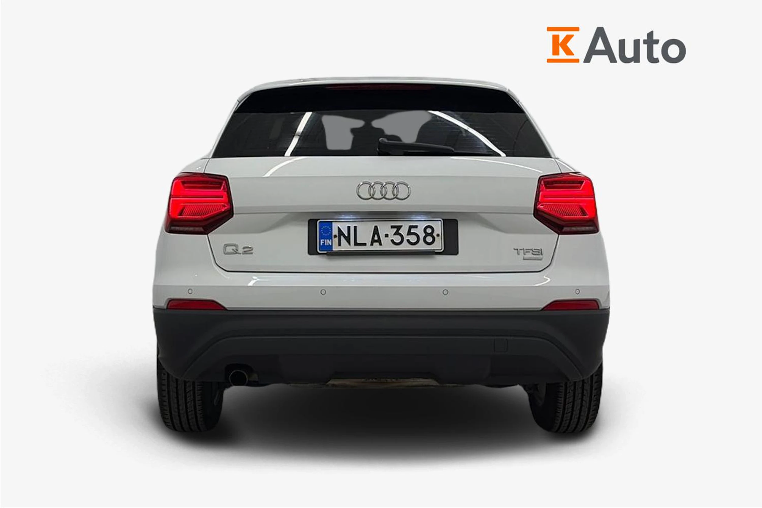 valkoinen Audi Q2 2018 kuva 3.