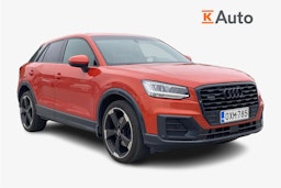 oranssi Audi Q2 2018 kuva 1.