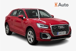 met. punainen Audi Q2 2018 kuva 1.