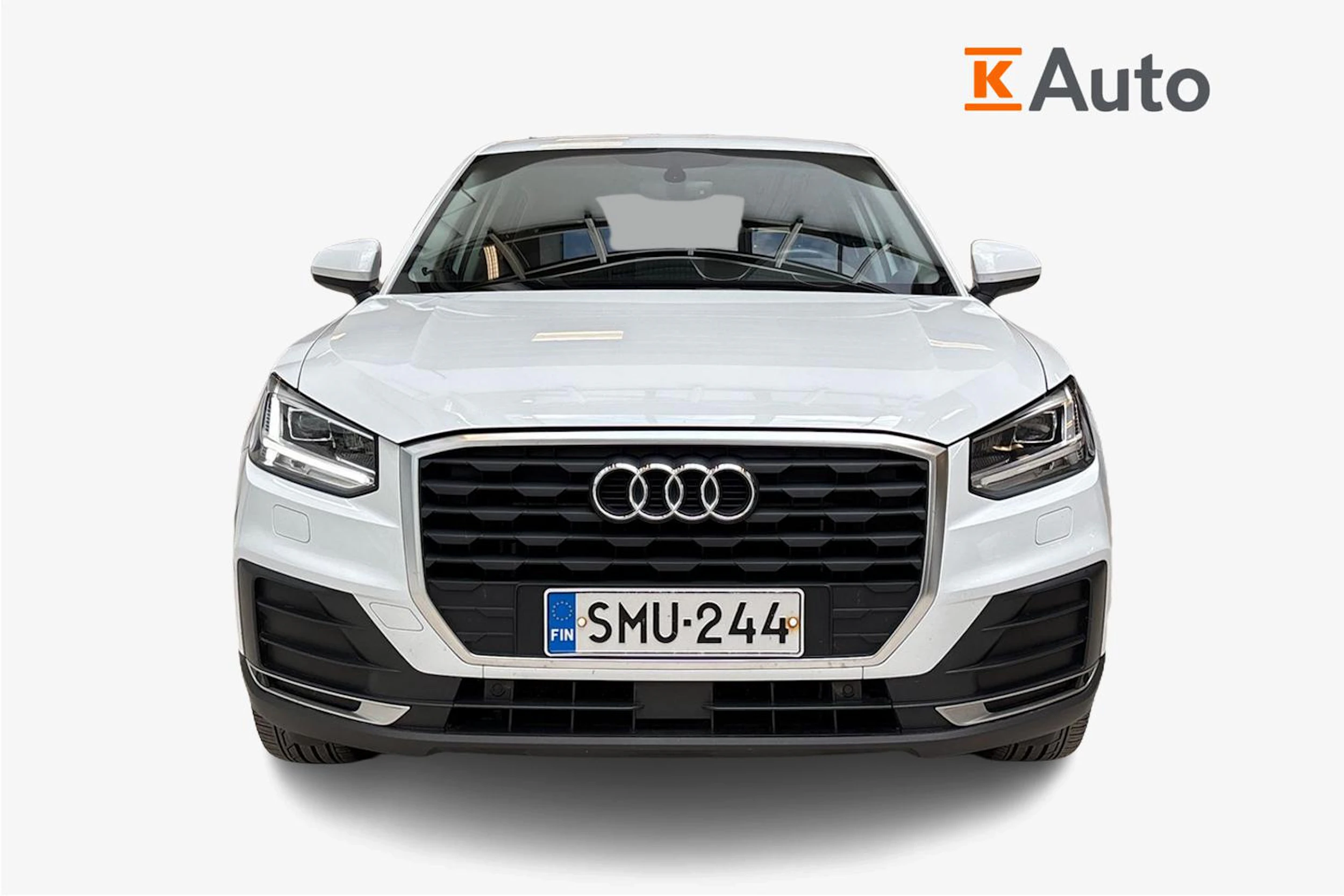 valkoinen Audi Q2 2018 kuva 4.