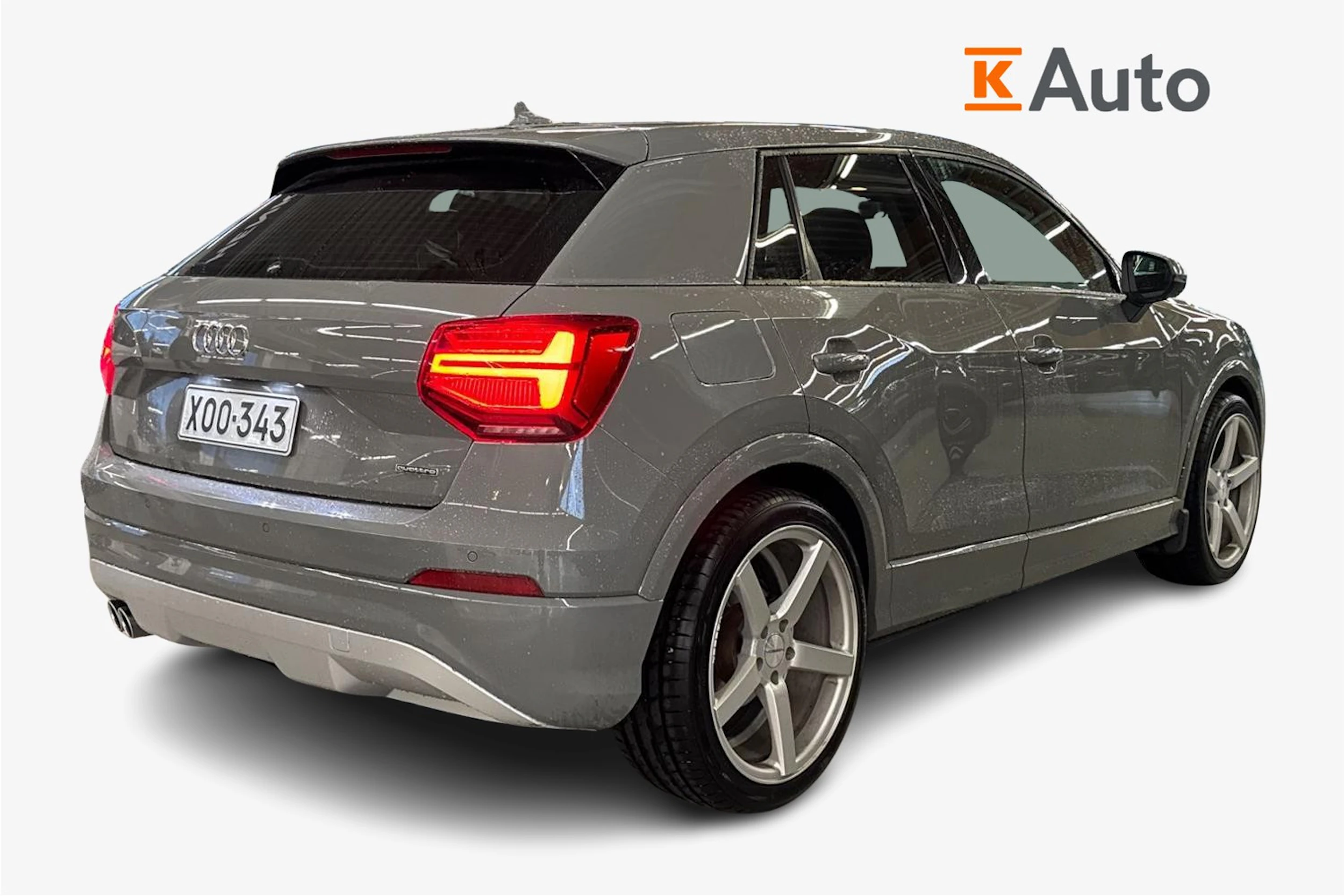 harmaa Audi Q2 2018 kuva 2.