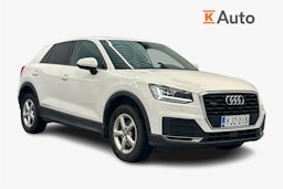 valkoinen Audi Q2 2018 kuva 1.