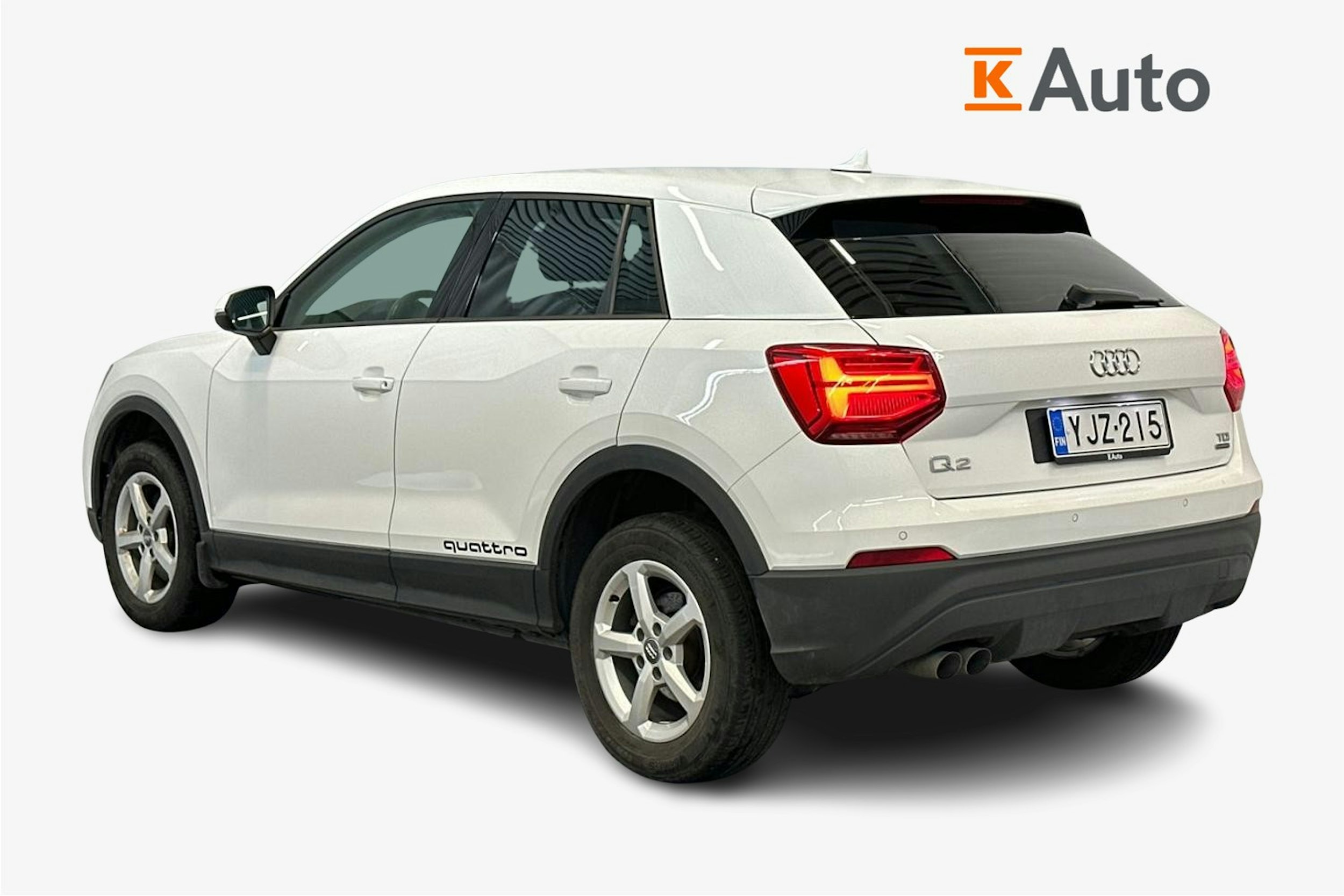 valkoinen Audi Q2 2018 kuva 2.