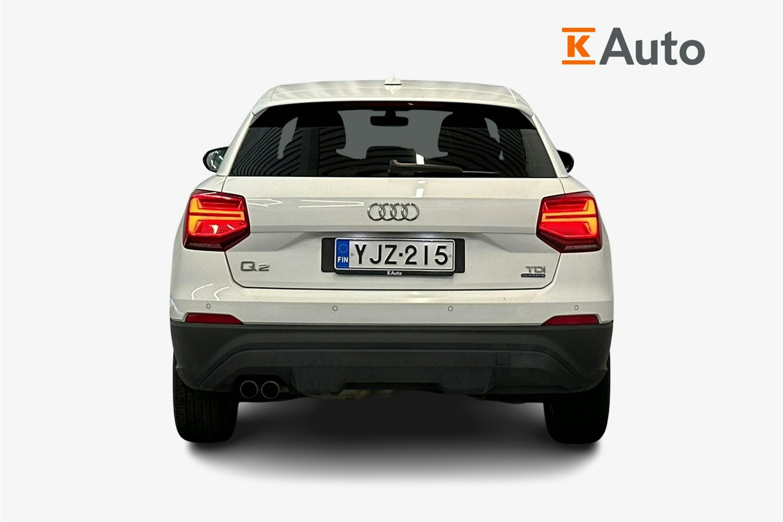 valkoinen Audi Q2 2018 kuva 3.