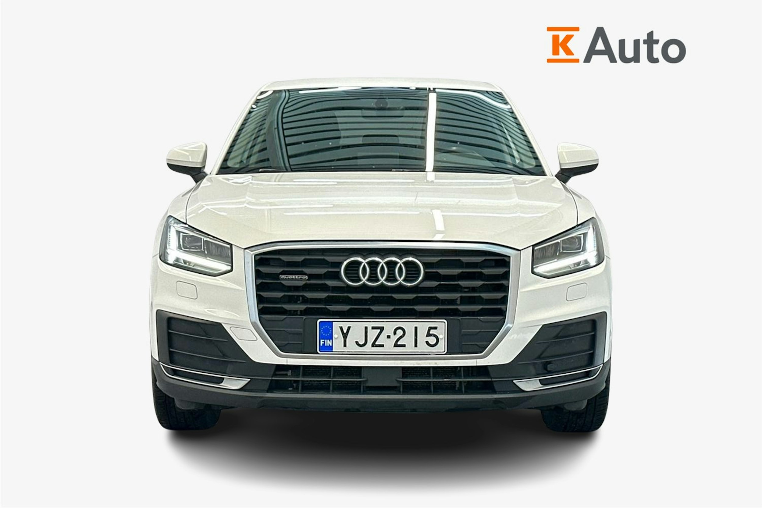 valkoinen Audi Q2 2018 kuva 5.