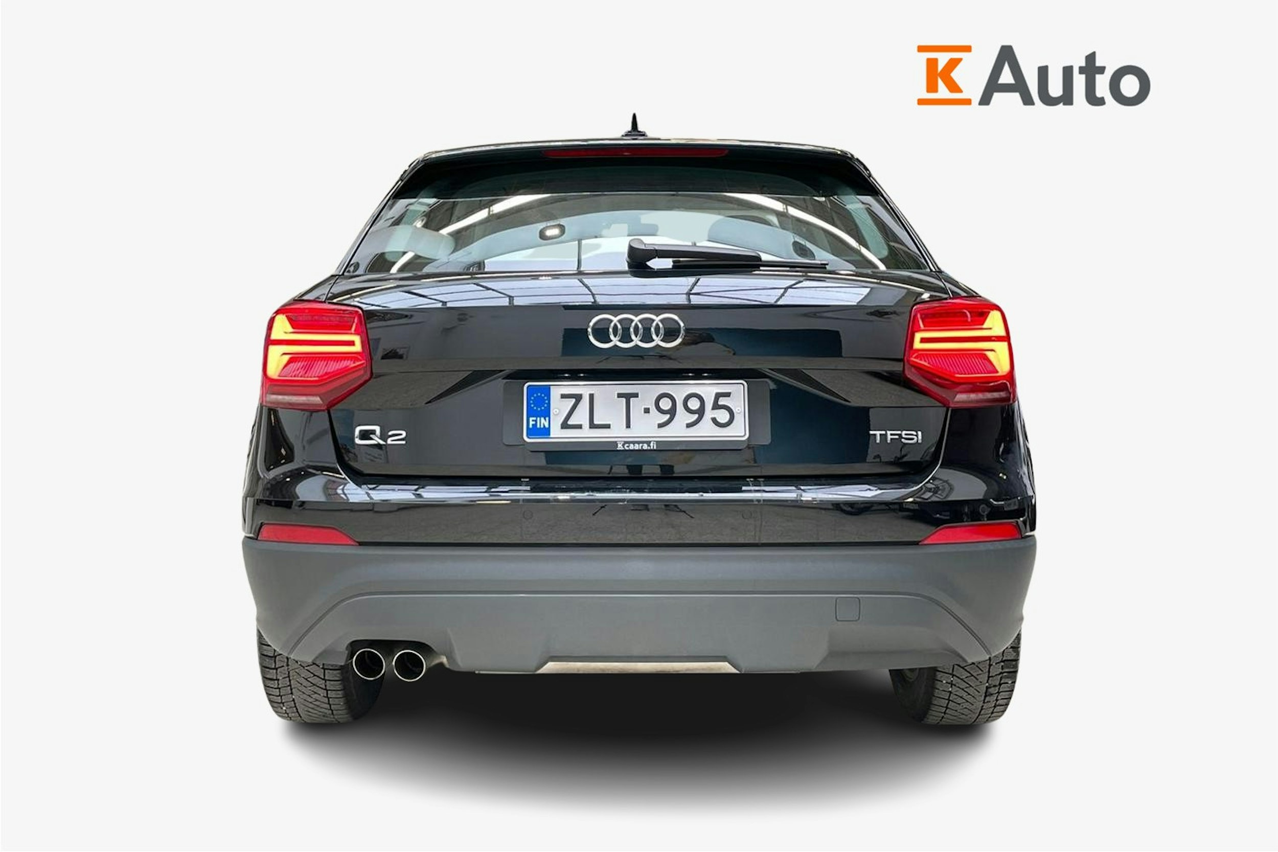 musta Audi Q2 2018 kuva 3.