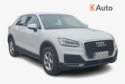 valkoinen Audi Q2 2019 kuva 1.