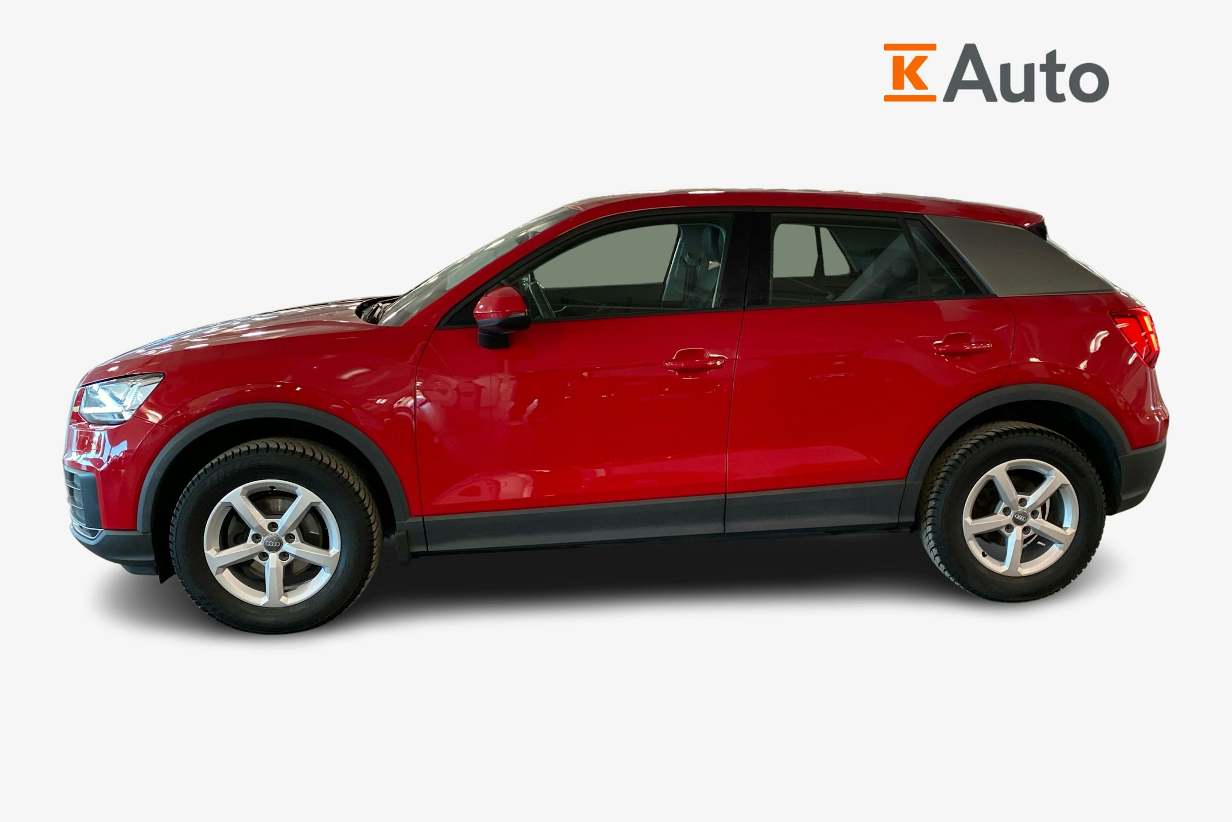 Punainen Audi Q2 2019 kuva 5.