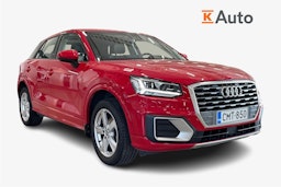 punainen Audi Q2 2019 kuva 1.