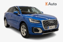 sininen Audi Q2 2019 kuva 1.