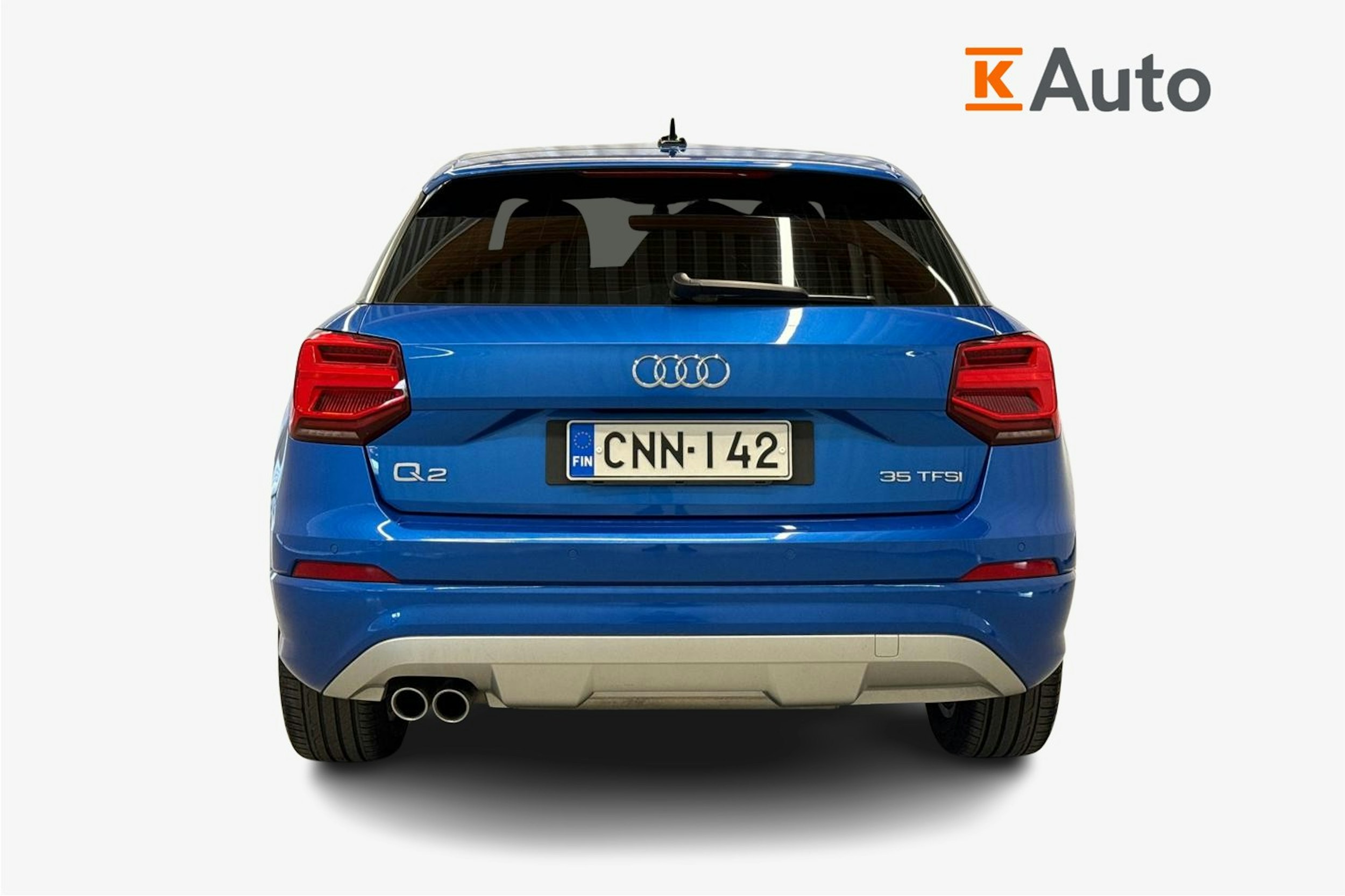 sininen Audi Q2 2019 kuva 3.