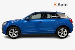 sininen Audi Q2 2019 kuva 6.