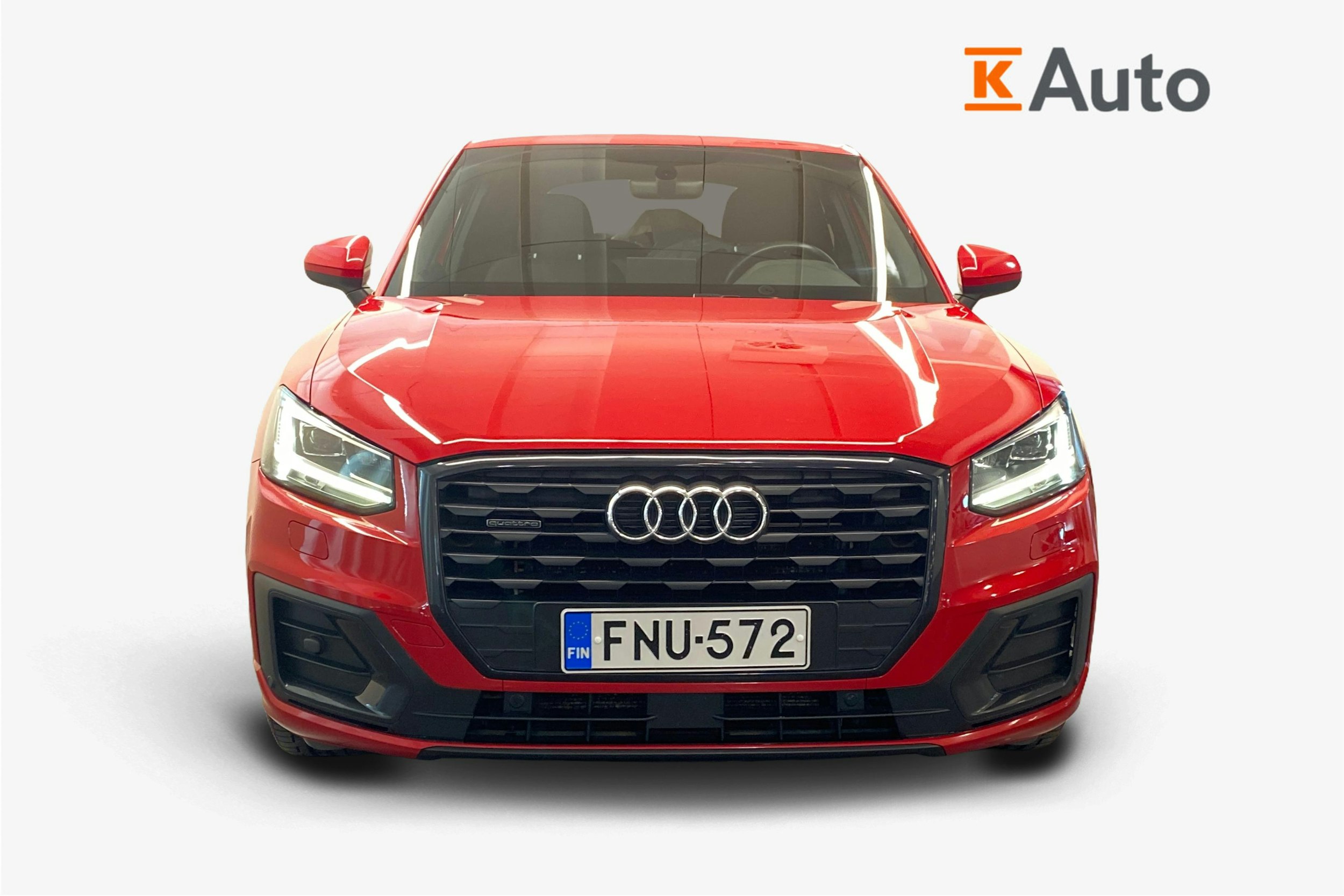 Punainen Audi Q2 2019 kuva 5.