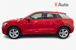 Punainen Audi Q2 2019 kuva 6.