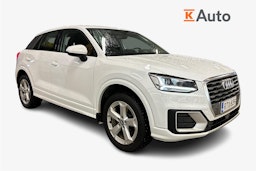 valkoinen Audi Q2 2019 kuva 1.
