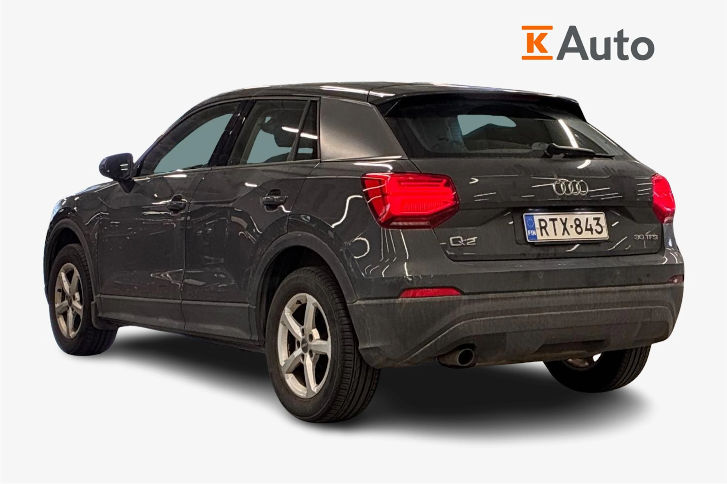 met. harmaa Audi Q2 2019 kuva 2.