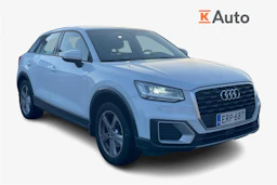 valkoinen Audi Q2 2020 kuva 1.