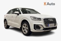 valkoinen Audi Q2 2020 kuva 1.