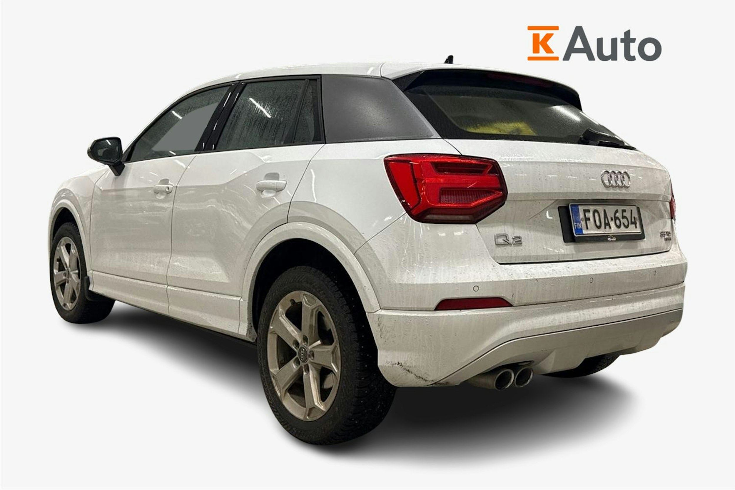 valkoinen Audi Q2 2020 kuva 2.