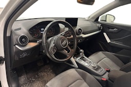 valkoinen Audi Q2 2020 kuva 3.