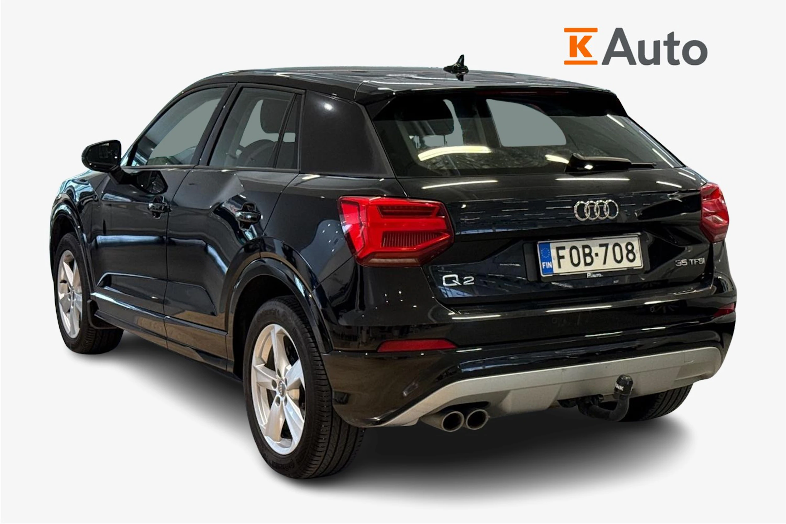 musta Audi Q2 2020 kuva 2.
