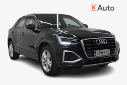 musta Audi Q2 2021 kuva 1.