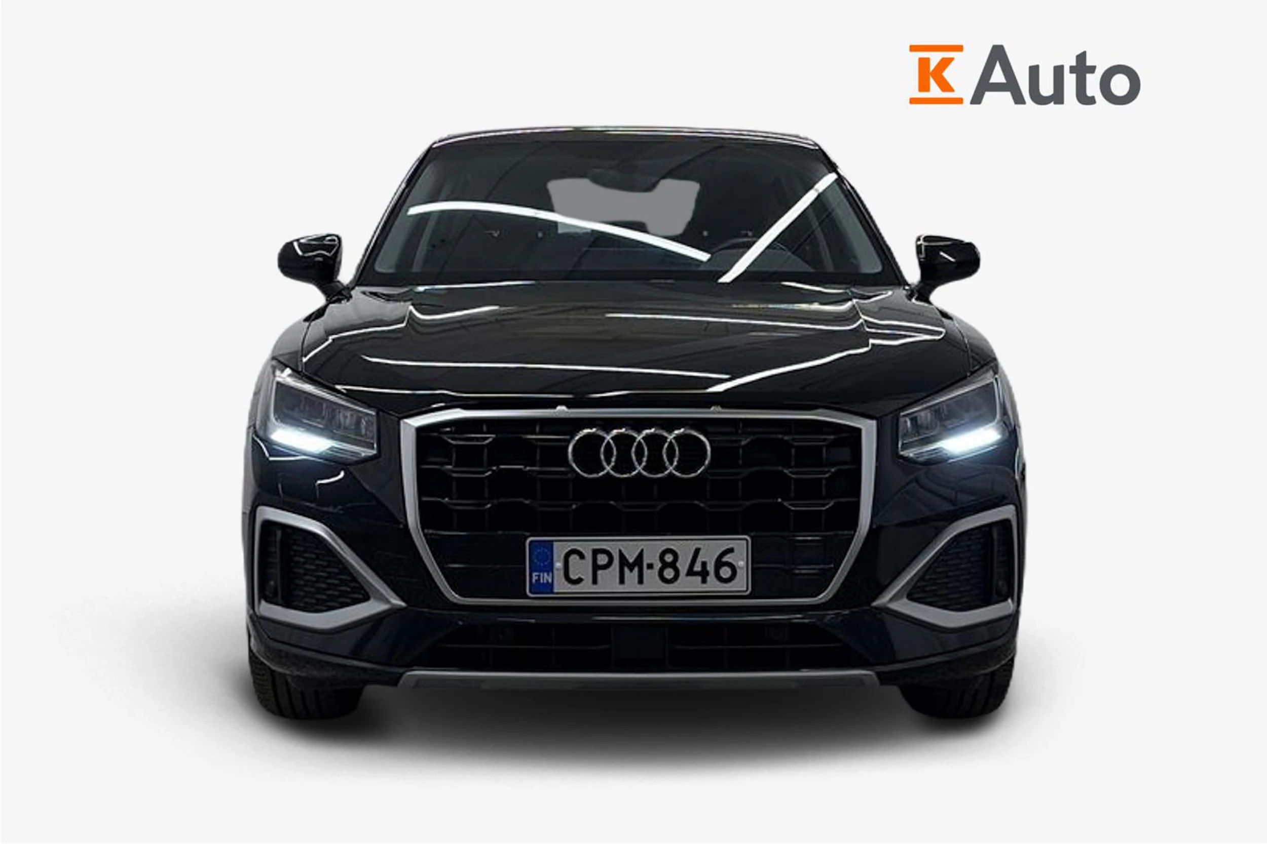 musta Audi Q2 2021 kuva 5.