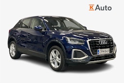 met. sininen Audi Q2 2021 kuva 1.