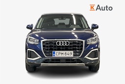 met. sininen Audi Q2 2021 kuva 4.