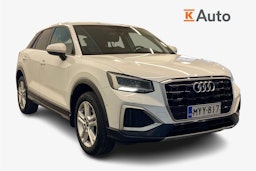 valkoinen Audi Q2 2021 kuva 1.