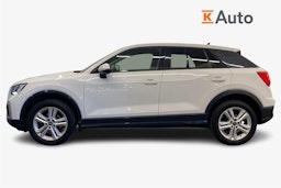 valkoinen Audi Q2 2021 kuva 6.