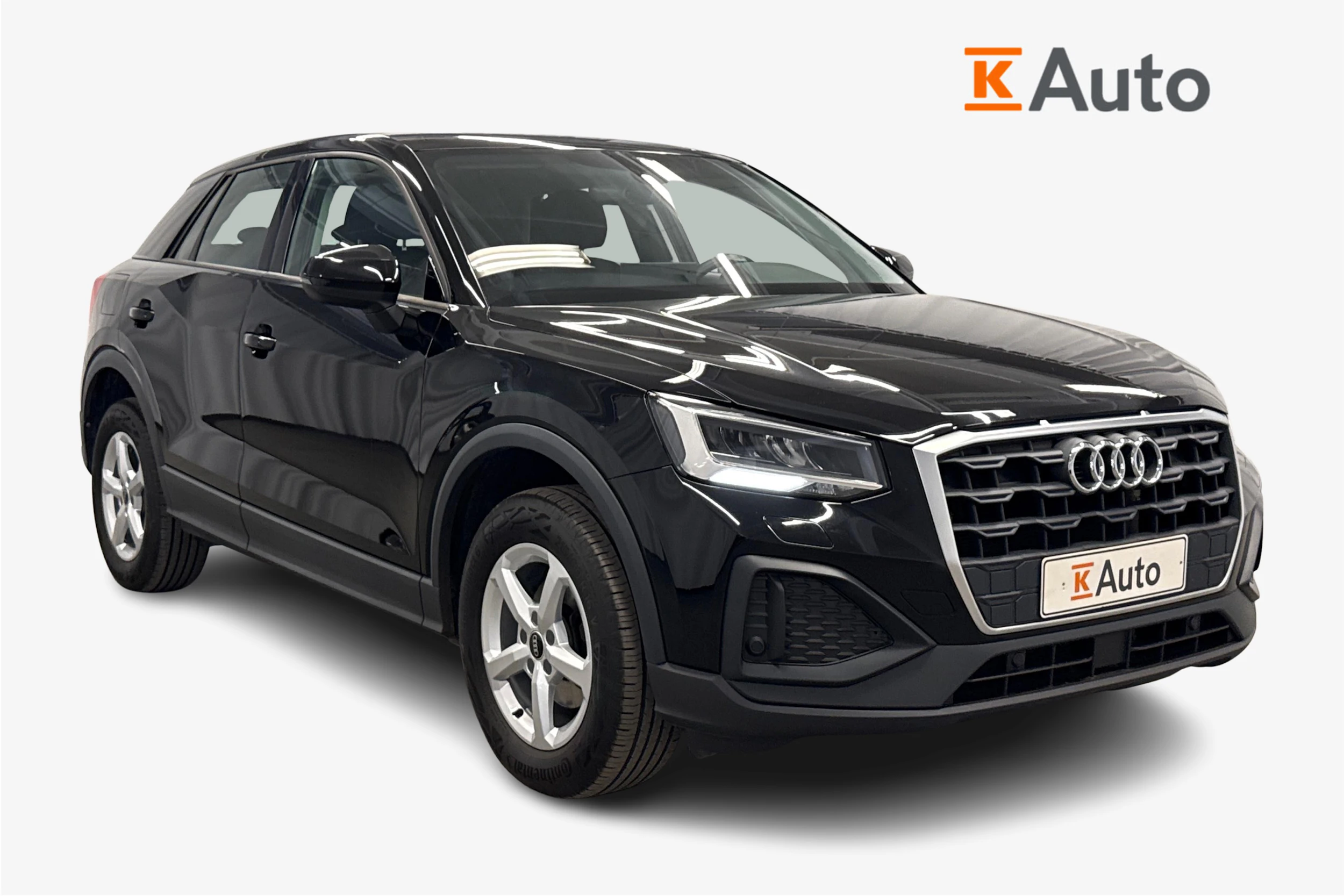 musta Audi Q2 2023 kuva 1.
