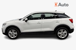 valkoinen Audi Q2 2024 kuva 7.