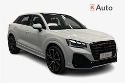 valkoinen Audi Q2 2024 kuva 1.