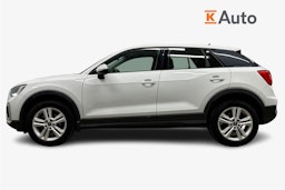 valkoinen Audi Q2 2024 kuva 6.