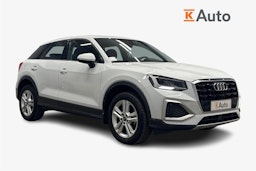 valkoinen Audi Q2 2024 kuva 1.