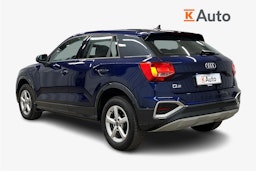 sininen Audi Q2 2024 kuva 2.