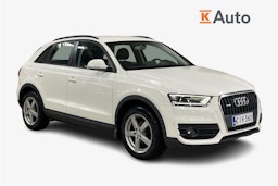 valkoinen Audi Q3 2012 kuva 1.