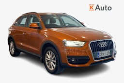 Oranssi Audi Q3 2012 kuva 1.