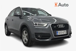 Harmaa Audi Q3 2012 kuva 1.