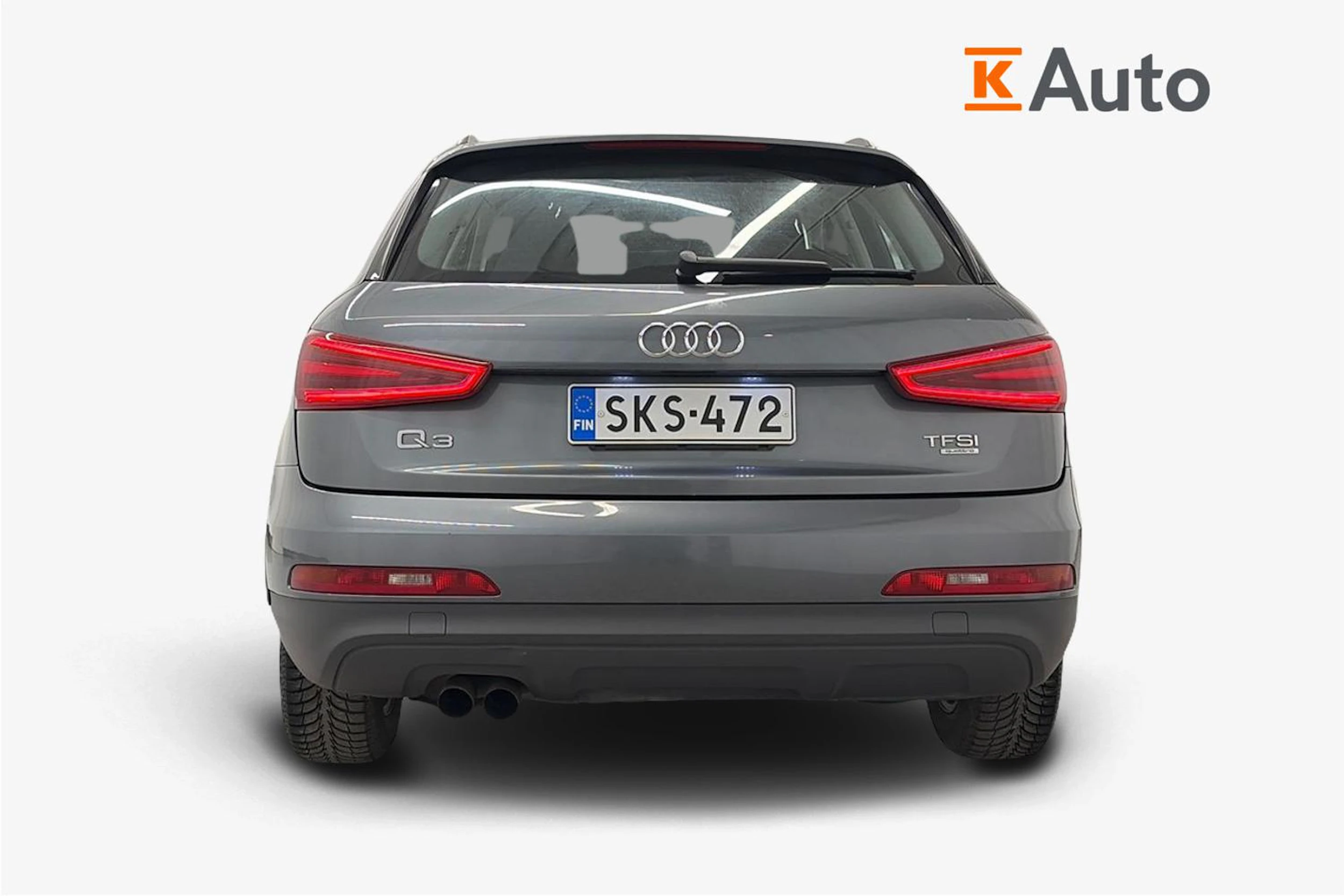 Harmaa Audi Q3 2012 kuva 3.