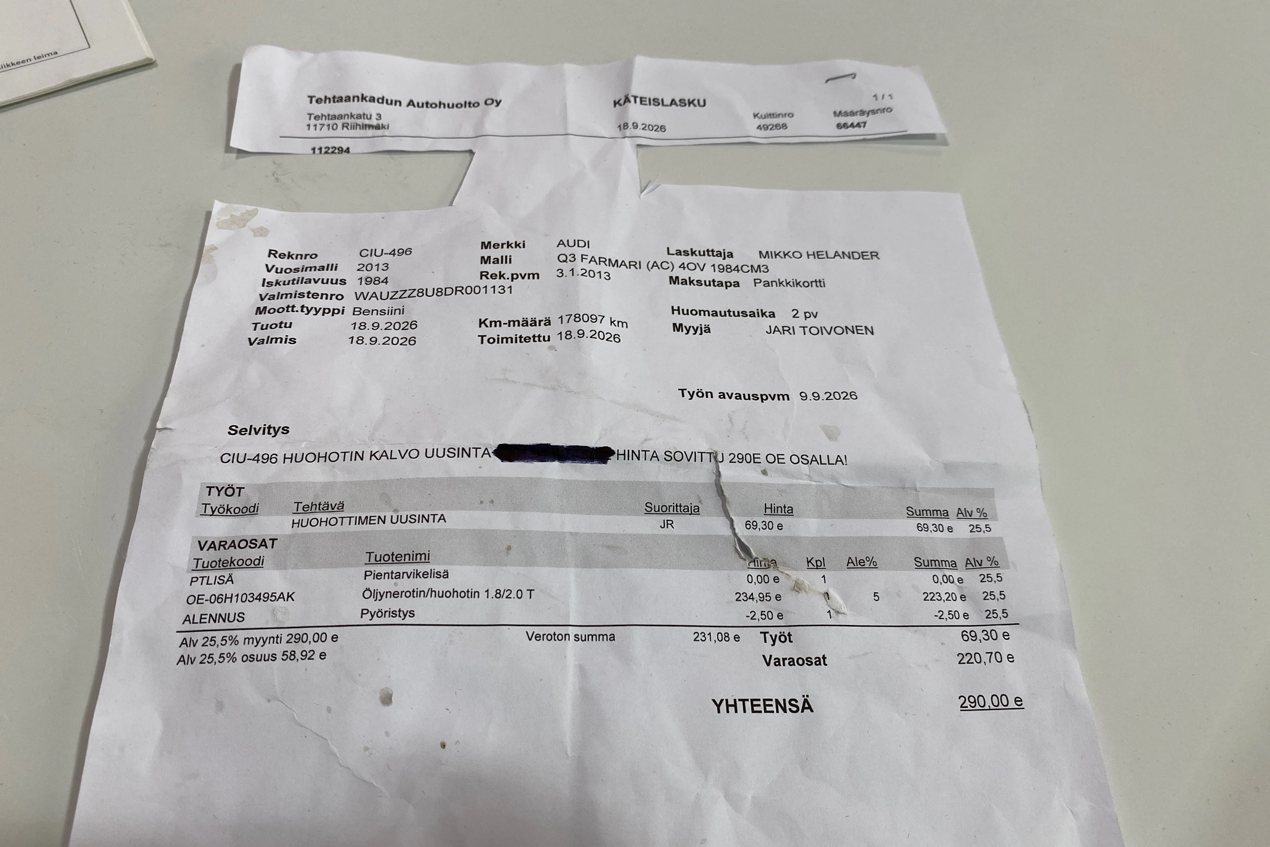 musta Audi Q3 2013 kuva 34.