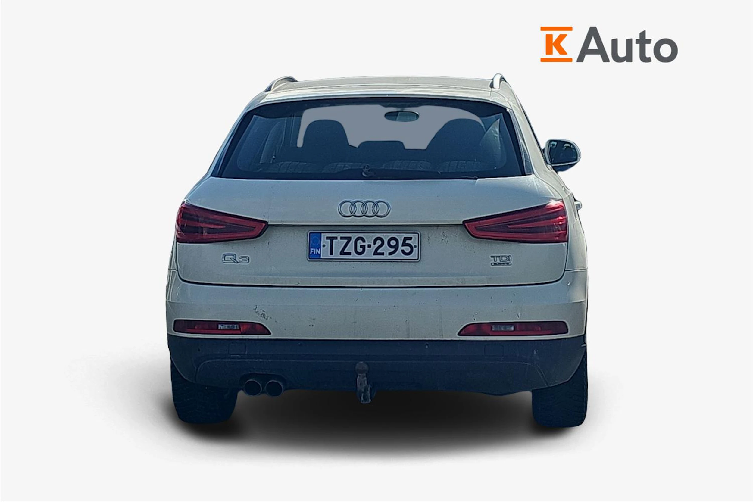 valkoinen Audi Q3 2014 kuva 3.